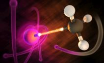 Imaging charge transfer in iodomethane (Art by SLAC)