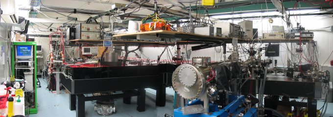 Panoramic View of Laser Light Source