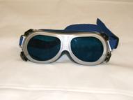 Blue goggles